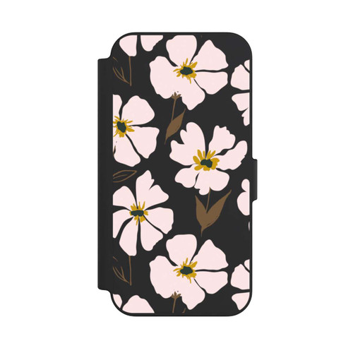 Apple iPhone 13 NIVOflip Simple Pastell Flowers Rose Transparent
