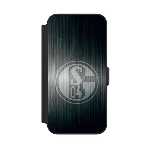 Apple iPhone 13 NIVOflip Schalke 04 Metall Look