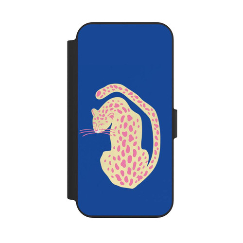 Apple iPhone 13 NIVOflip Blue Pink Cat