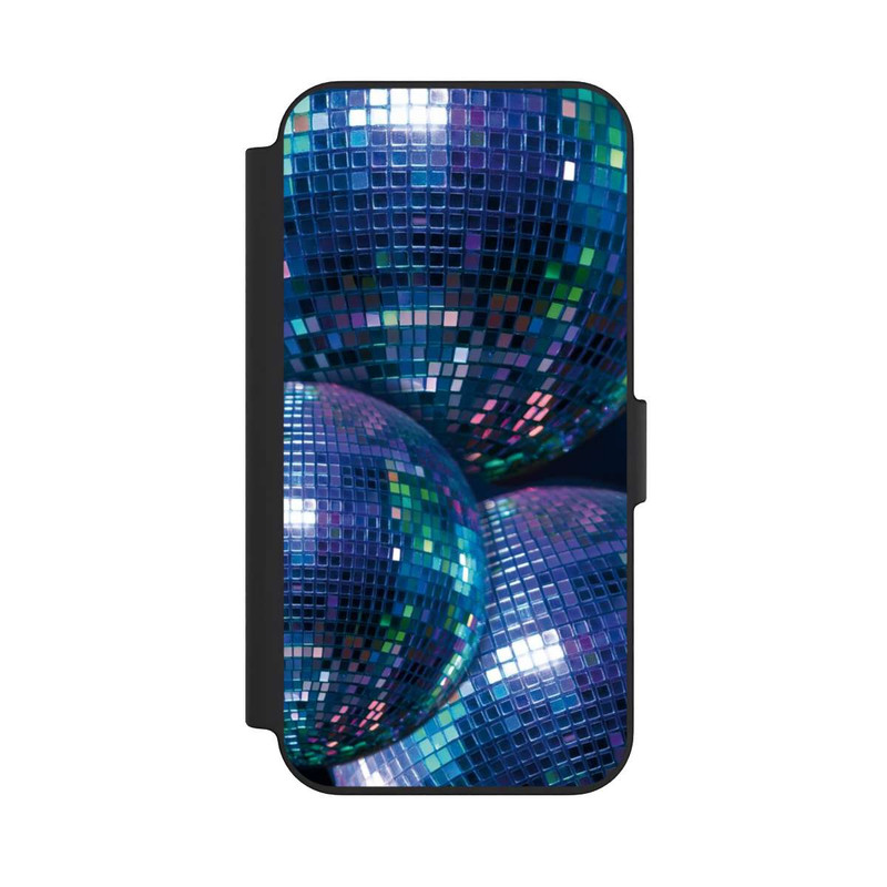 iPhone 13 NIVOflip Disco Ball Blue Black Partytime with KI