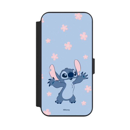 Apple iPhone 13 NIVOflip Stitch Pastel Flowers Blue