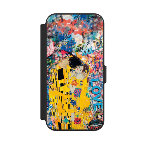 Apple iPhone 13 NIVOflip Graffiti Kiss