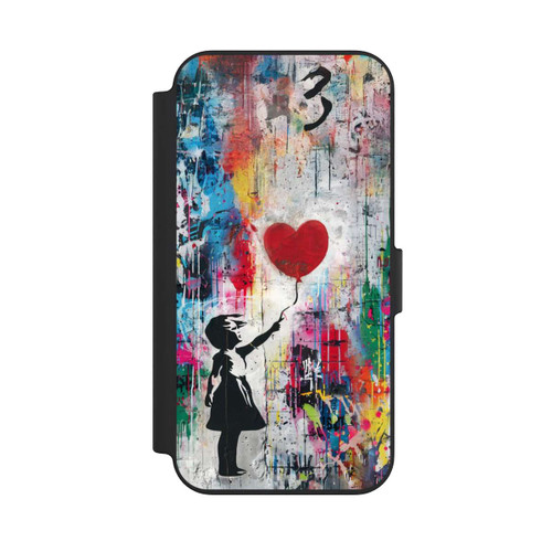 Apple iPhone 13 NIVOflip Balloon Girl Colorful