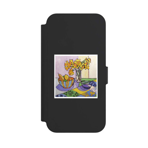 Apple iPhone 13 NIVOflip Daffodil Patchwork, 2023, by Catherine J Martzloff