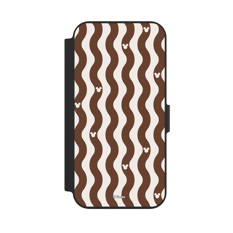 iPhone 13 NIVOflip Mickey Mouse Brown Pattern Waves