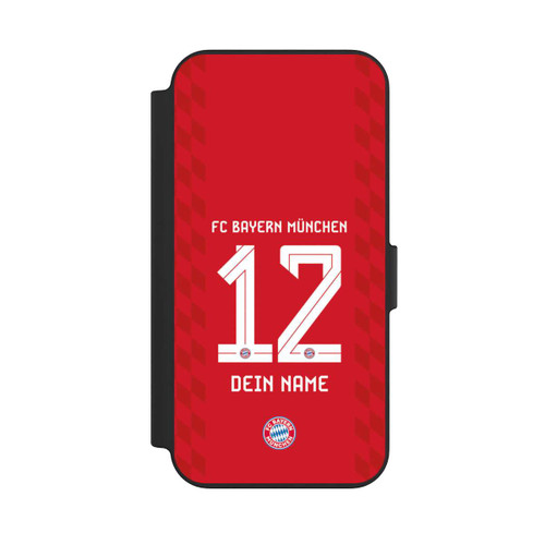 Apple iPhone 13 NIVOflip FC Bayern München Trikot Personalisierbar 25-26