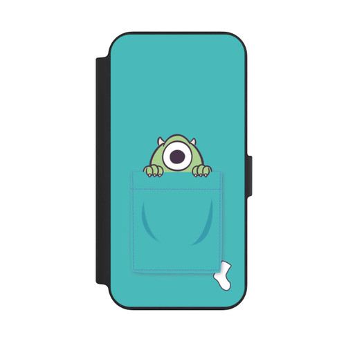 Apple iPhone 13 NIVOflip Monster AG P Green Background