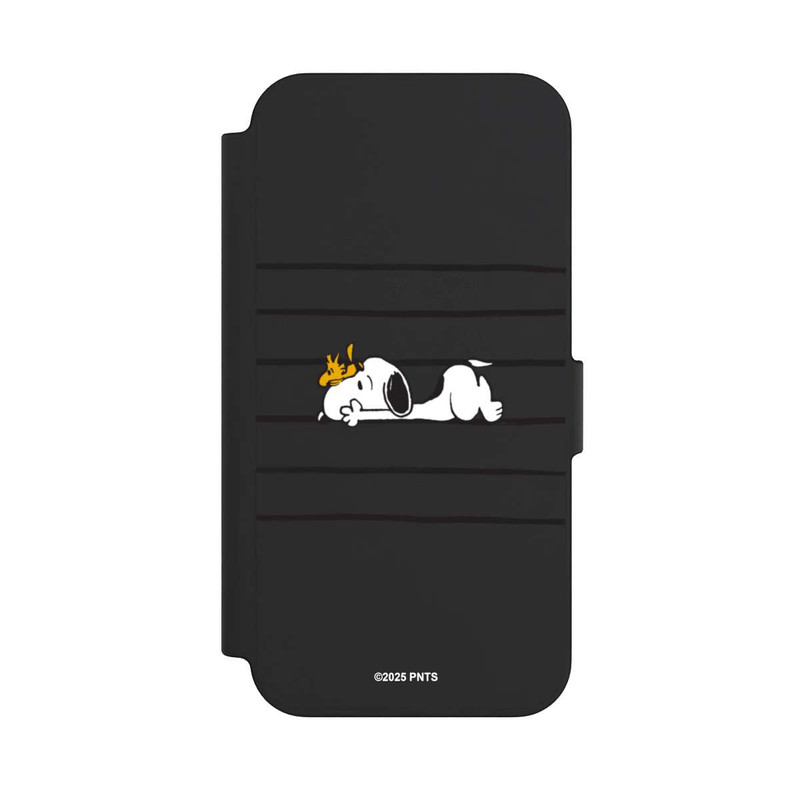 iPhone 13 NIVOflip Snoopy Woodstock Stripes Peanuts Transparent