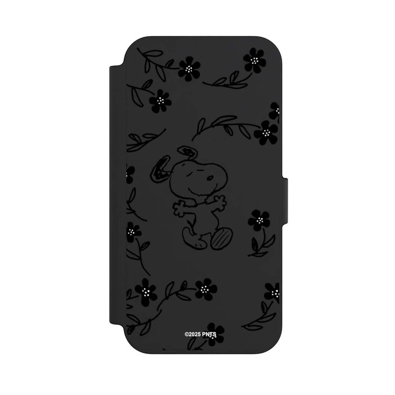 iPhone 13 NIVOflip Snoopy und Flowers Transparent