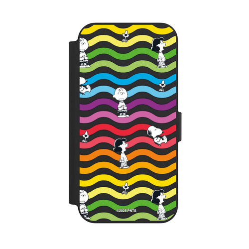 Apple iPhone 13 NIVOflip Snoopy Pattern Rainbow Transparent