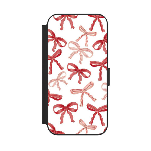 Apple iPhone 13 NIVOflip Red Bows Pattern