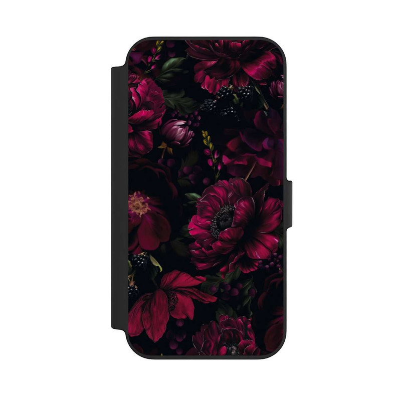 iPhone 13 NIVOflip Dark Red Flower Love