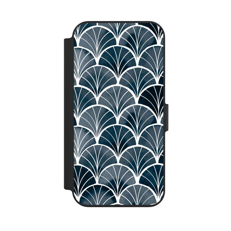 iPhone 13 NIVOflip Botanical Breeze Art Deco Grey