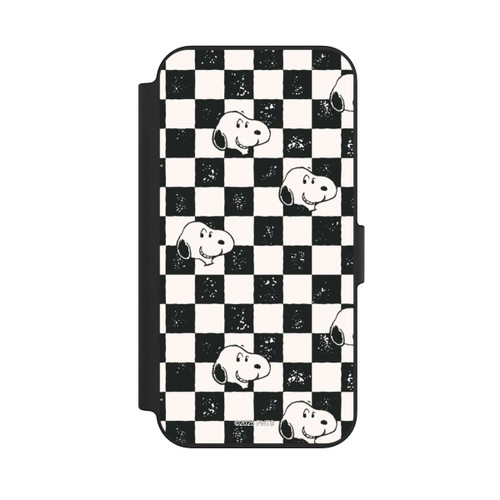 Apple iPhone 13 NIVOflip Snoopy Heads Checked Pattern
