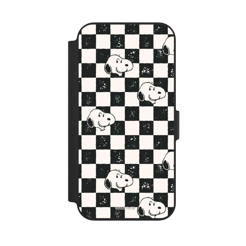 iPhone 13 NIVOflip Snoopy Heads Checked Pattern