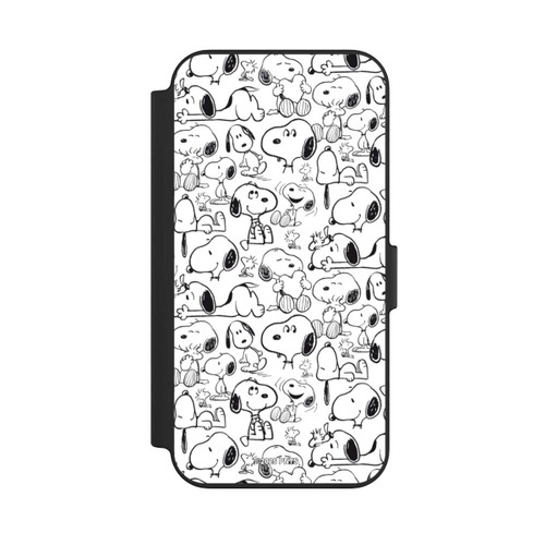 Apple iPhone 13 NIVOflip Classic Snoopy Pattern White