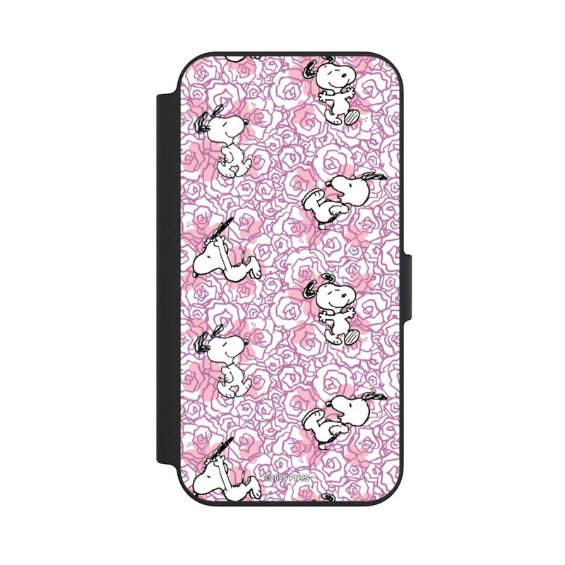 iPhone 13 NIVOflip Peanuts Pink Roses Pattern