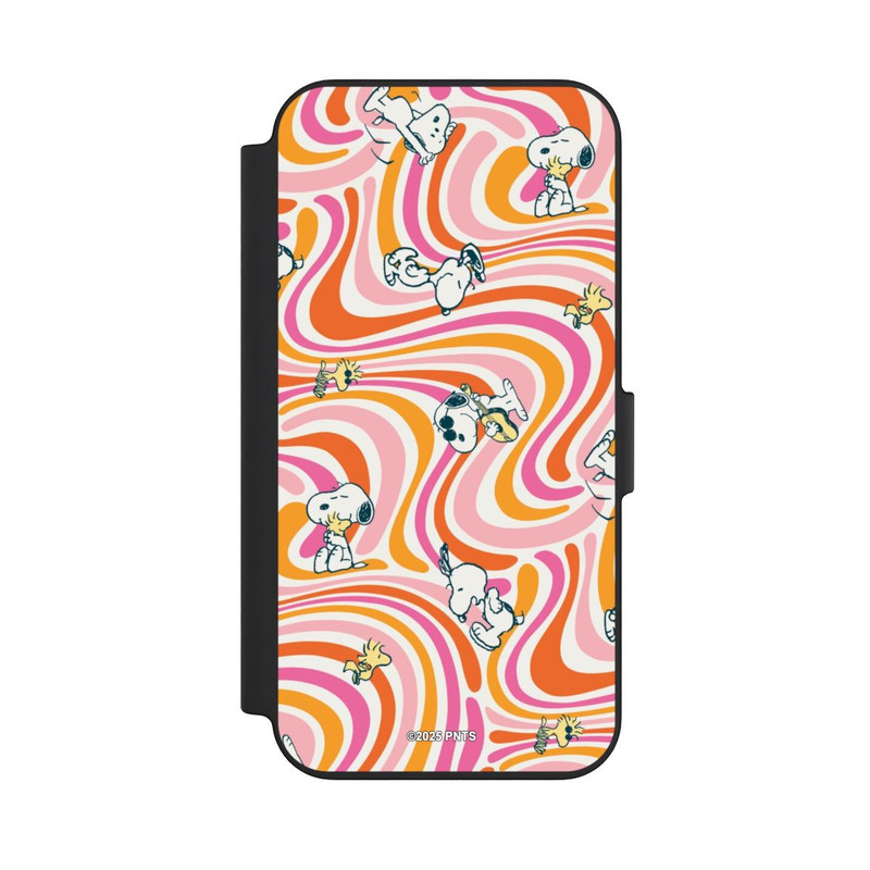 iPhone 13 NIVOflip Peanuts Hippie Pattern Orange
