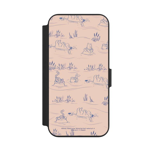 Apple iPhone 13 NIVOflip Winnie the Pooh Retro Pattern Bridges Pink