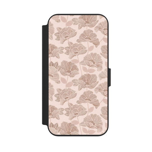 Apple iPhone 13 NIVOflip Brown Floral Block