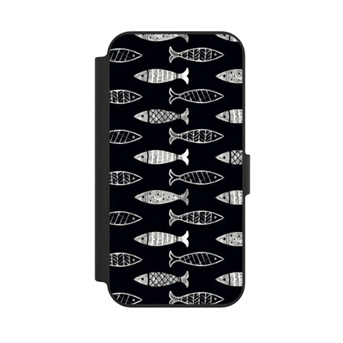 Apple iPhone 13 NIVOflip Black Fishy Theme