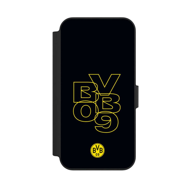 iPhone 13 NIVOflip BVB09 Gelb Schwarz