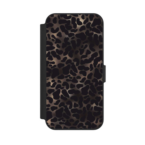 Apple iPhone 13 NIVOflip Leo-Muster dunkel