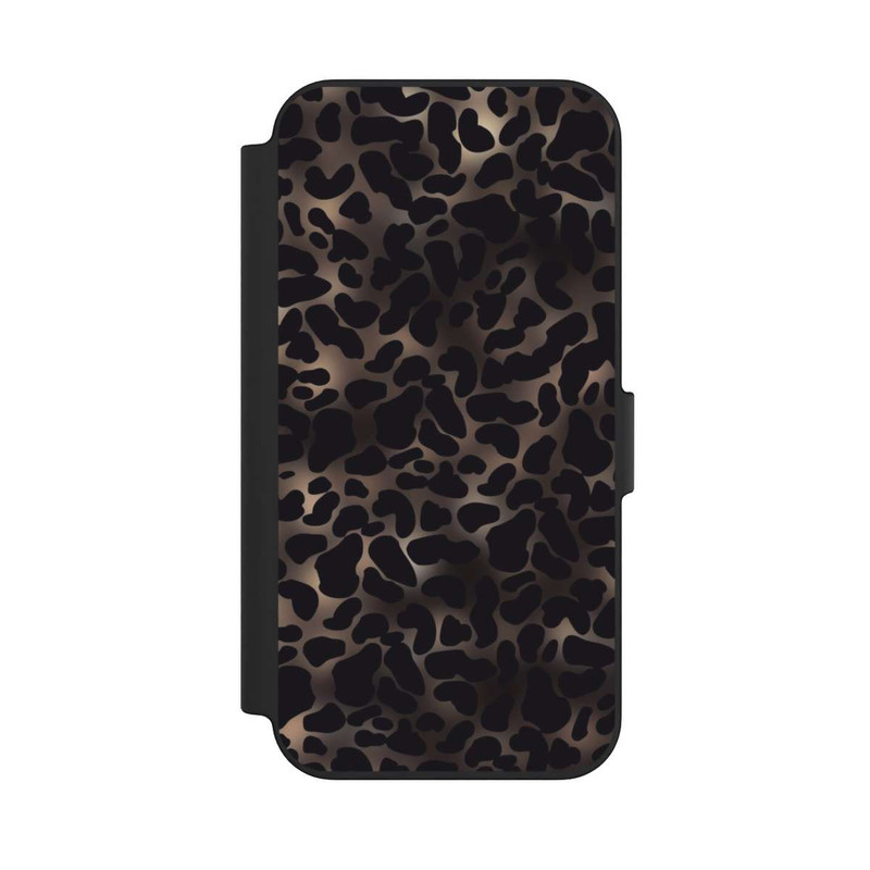 iPhone 13 NIVOflip Leo-Muster dunkel