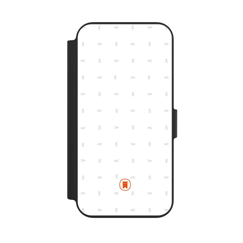 iPhone 13 NIVOflip Nivocase Pattern White Grey