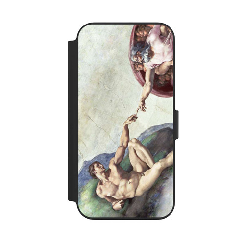 Apple iPhone 13 NIVOflip Michelangelo Buonarroti Création d'Adam