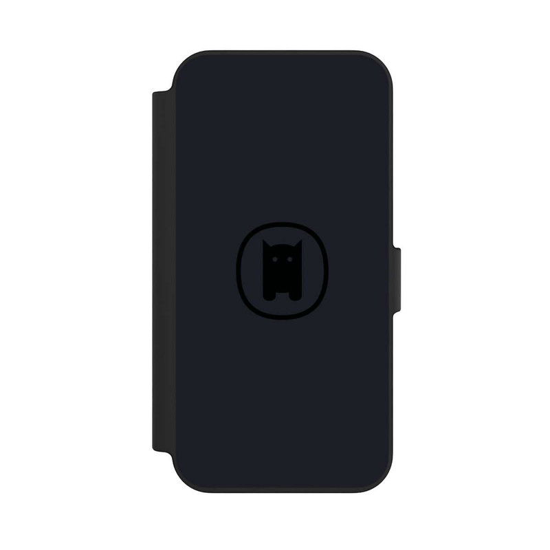 iPhone 13 NIVOflip Nivocase Logo Large Black Gray