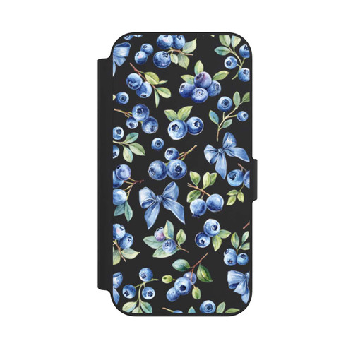 Apple iPhone 13 NIVOflip Blaubeere Schleifen Transparent mit KI