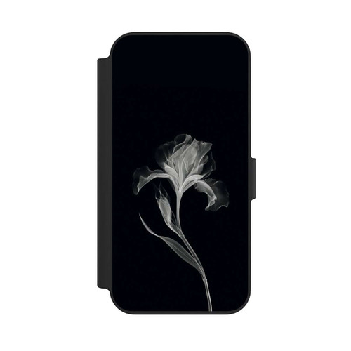 Apple iPhone 13 NIVOflip Negativ Flower Grey on Black with AI