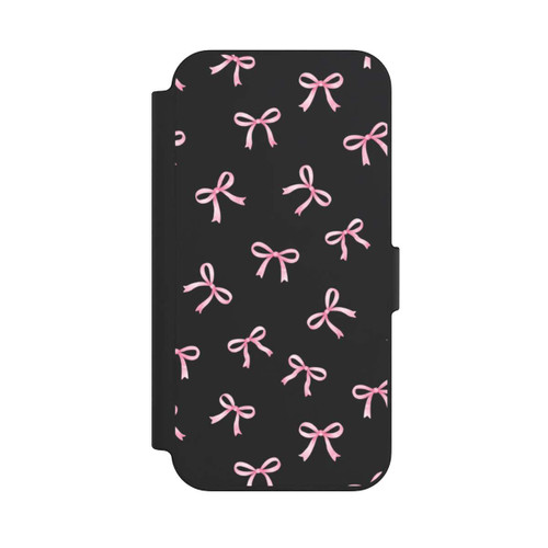 Apple iPhone 13 NIVOflip Pink Bows transparent with AI