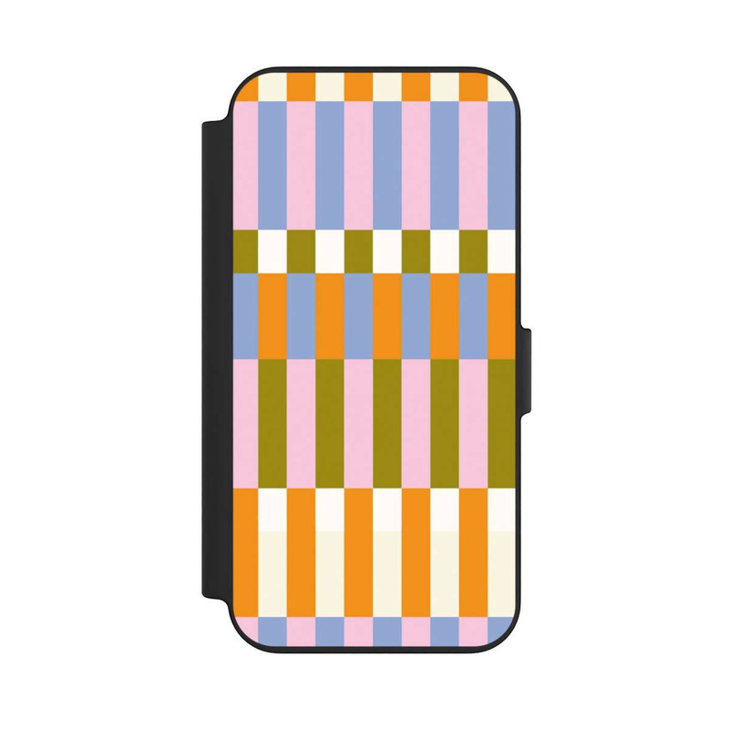 iPhone 13 NIVOflip Thème à Carreaux Colorés et Audacieux