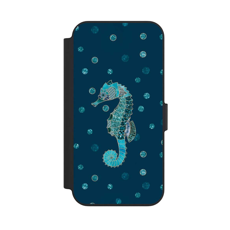 iPhone 13 NIVOflip Glamour Sea Horse Art