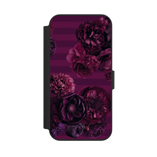 Apple iPhone 13 NIVOflip Majestic Baroque Blossom Dream Burgundy Pink mit KI