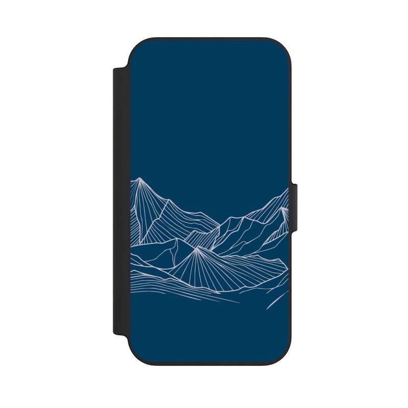 iPhone 13 NIVOflip Blue Mountain Contour Lines