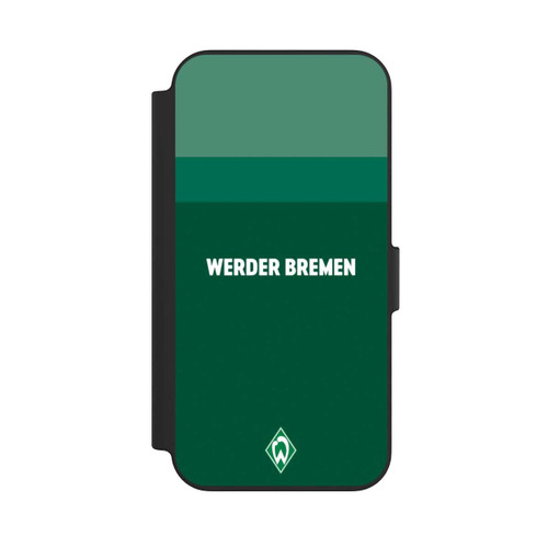 Apple iPhone 13 NIVOflip Werder Bremen Schriftzug Raute
