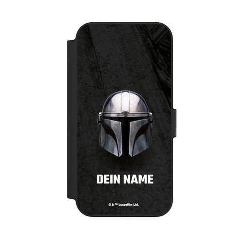 Apple iPhone 13 NIVOflip Star Wars Mandalorian Black Helmet customisable