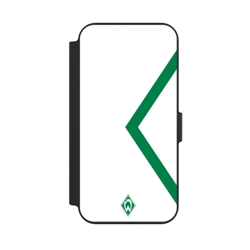 Apple iPhone 13 NIVOflip Werder Bremen Rautenelement Grün