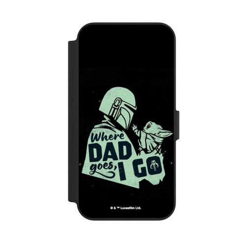 Apple iPhone 13 NIVOflip Grogu - Where dad goes,I go