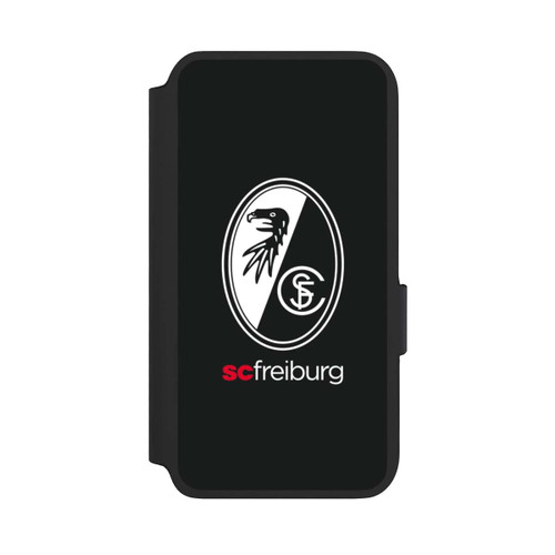 Samsung Galaxy S22 NIVOflip SC Freiburg Wappen Schwarz
