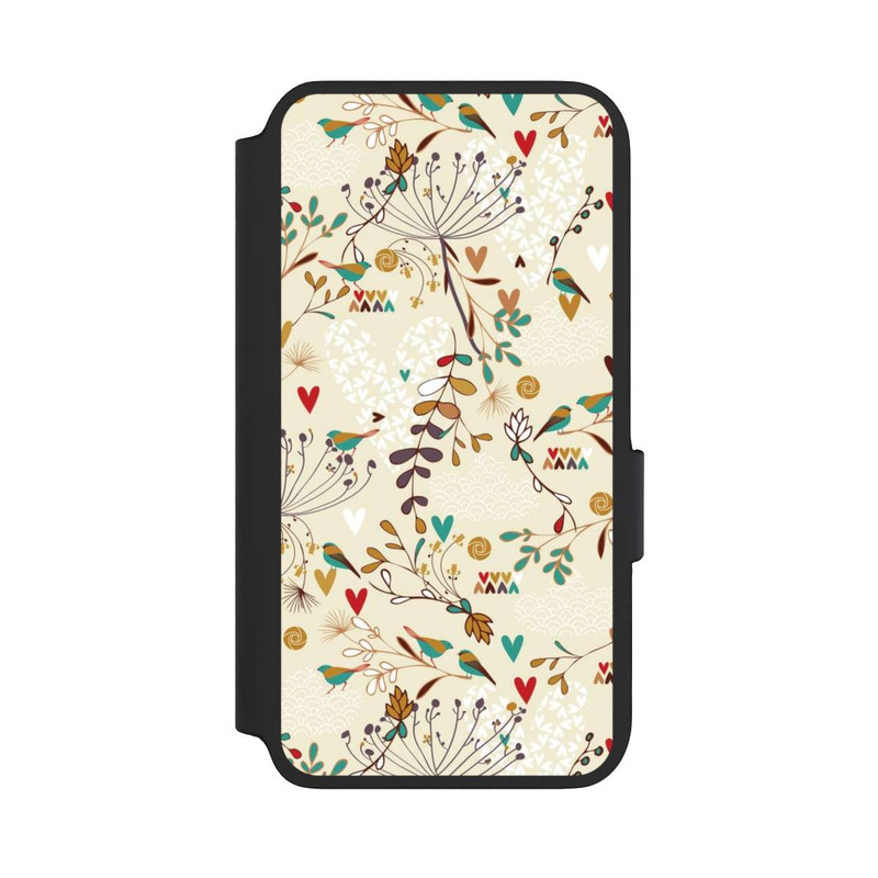 Galaxy S22 NIVOflip Fleurs Sauvages Dessinées