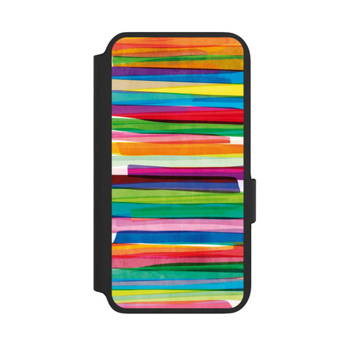 Samsung Galaxy S22 NIVOflip Colourful Stripes1