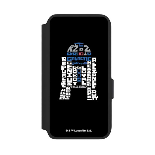 Samsung Galaxy S22 NIVOflip R2-D2 Typo Grafisch