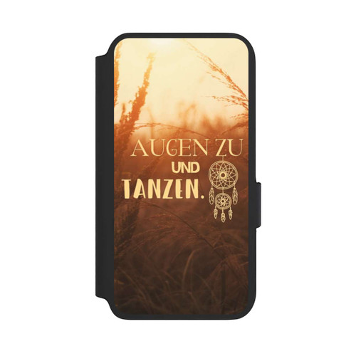 Samsung Galaxy S22 NIVOflip Augen Zu und Tanzen