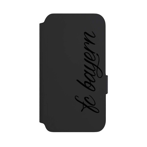 Samsung Galaxy S22 NIVOflip Schwarzes FCB Girlmotiv - ohne Hintergrund