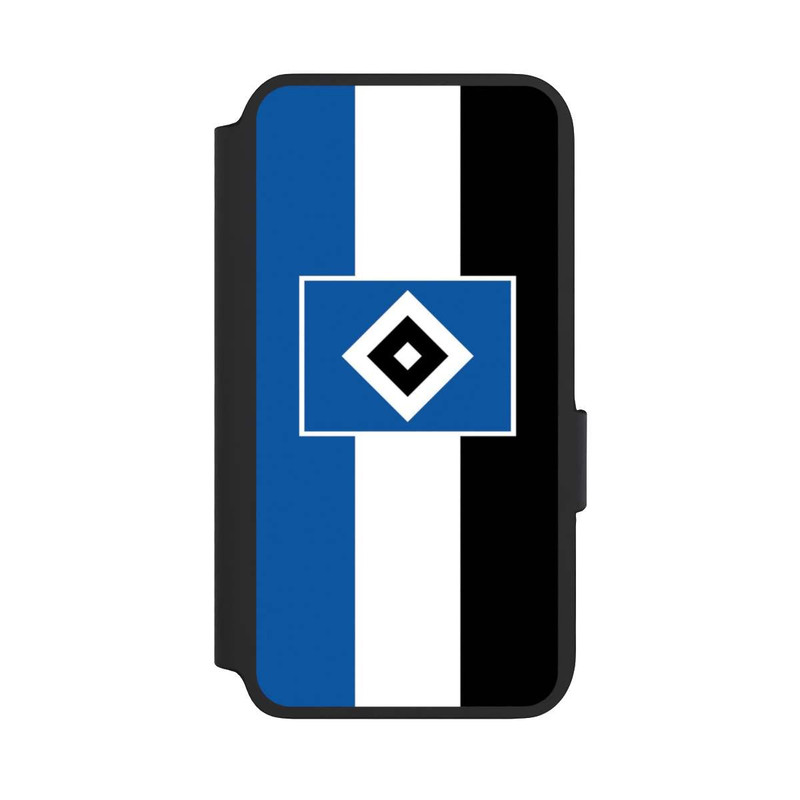 Galaxy S22 NIVOflip HSV Streifen - Blau-Weiß-Schwarz