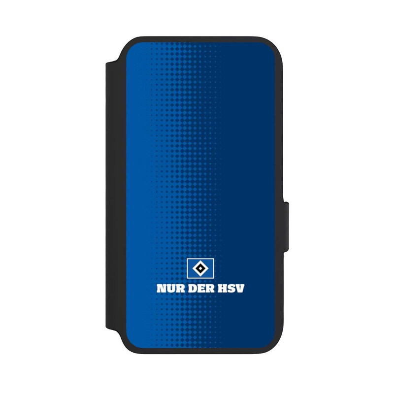 Galaxy S22 NIVOflip Nur der HSV - Rautenraster Blau